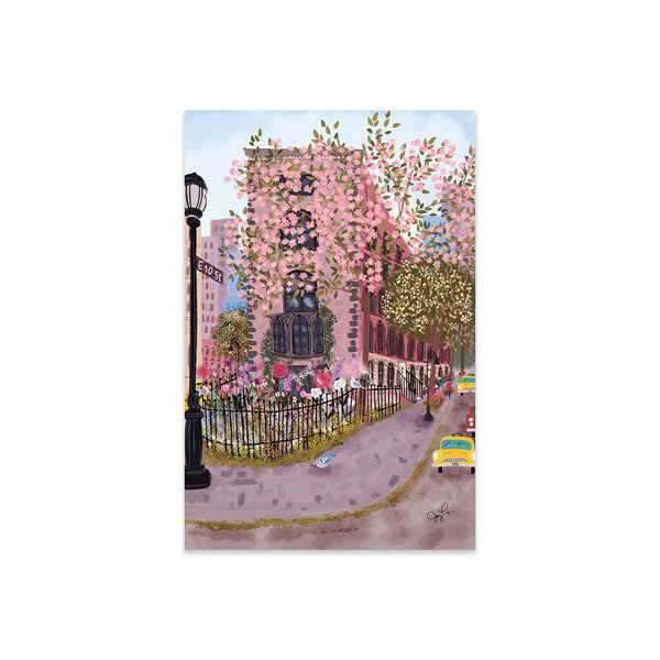 Red Barrel Studio® East Village On Plastic / Acrylic by Joy Laforme